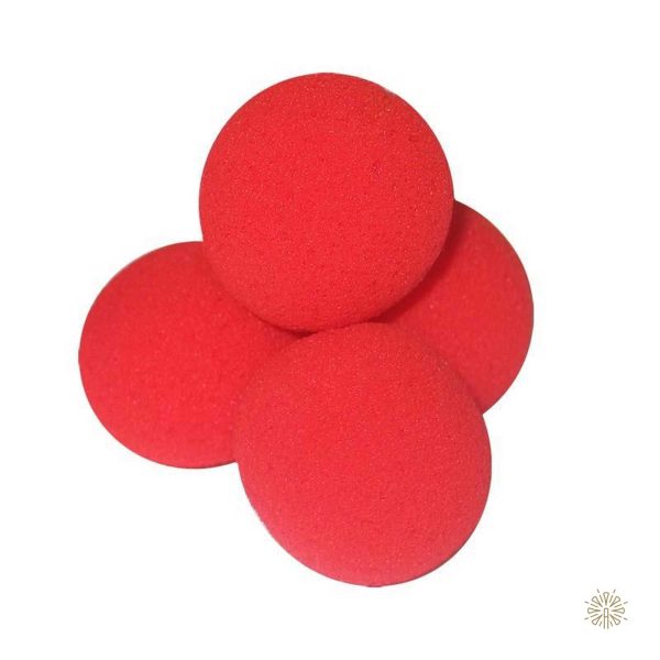 Sponge Balls (40mm, 1,5’’) / Κόκκινο Χρώμα